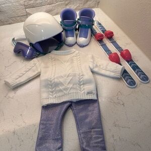 American Girl Corrine Tan Ski Outfit Meet